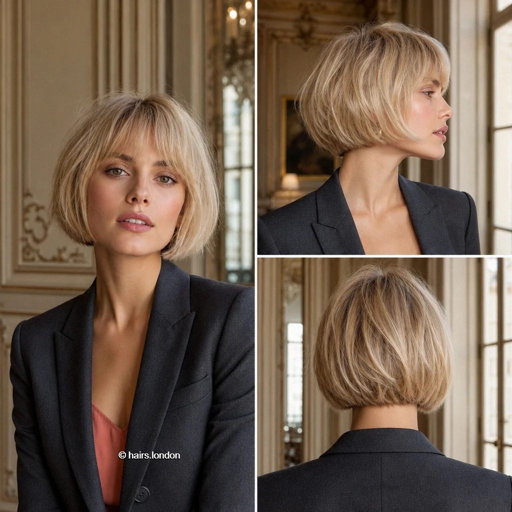 20 Short Bob Haircuts with Shape, Texture and Movement Butter Rounded Bob