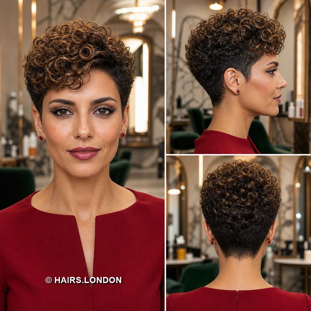 Caramel Curly Taper