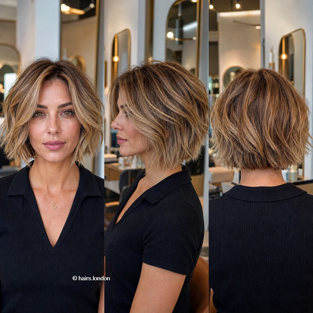20 Blonde Bob Haircuts, From Textured Jaw-Length Cuts to Polished Shapes Caramel Curtain Bob