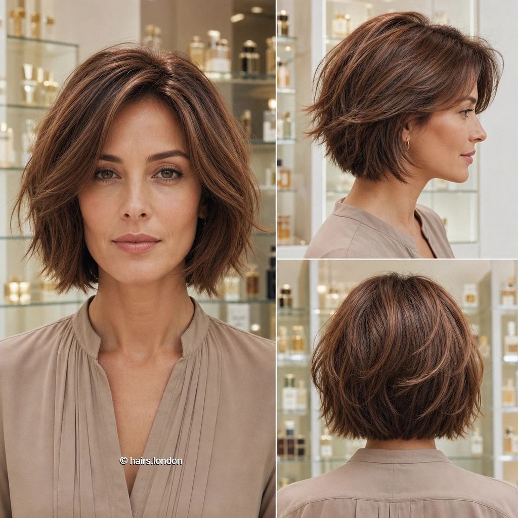 Caramel Feathered Fringe