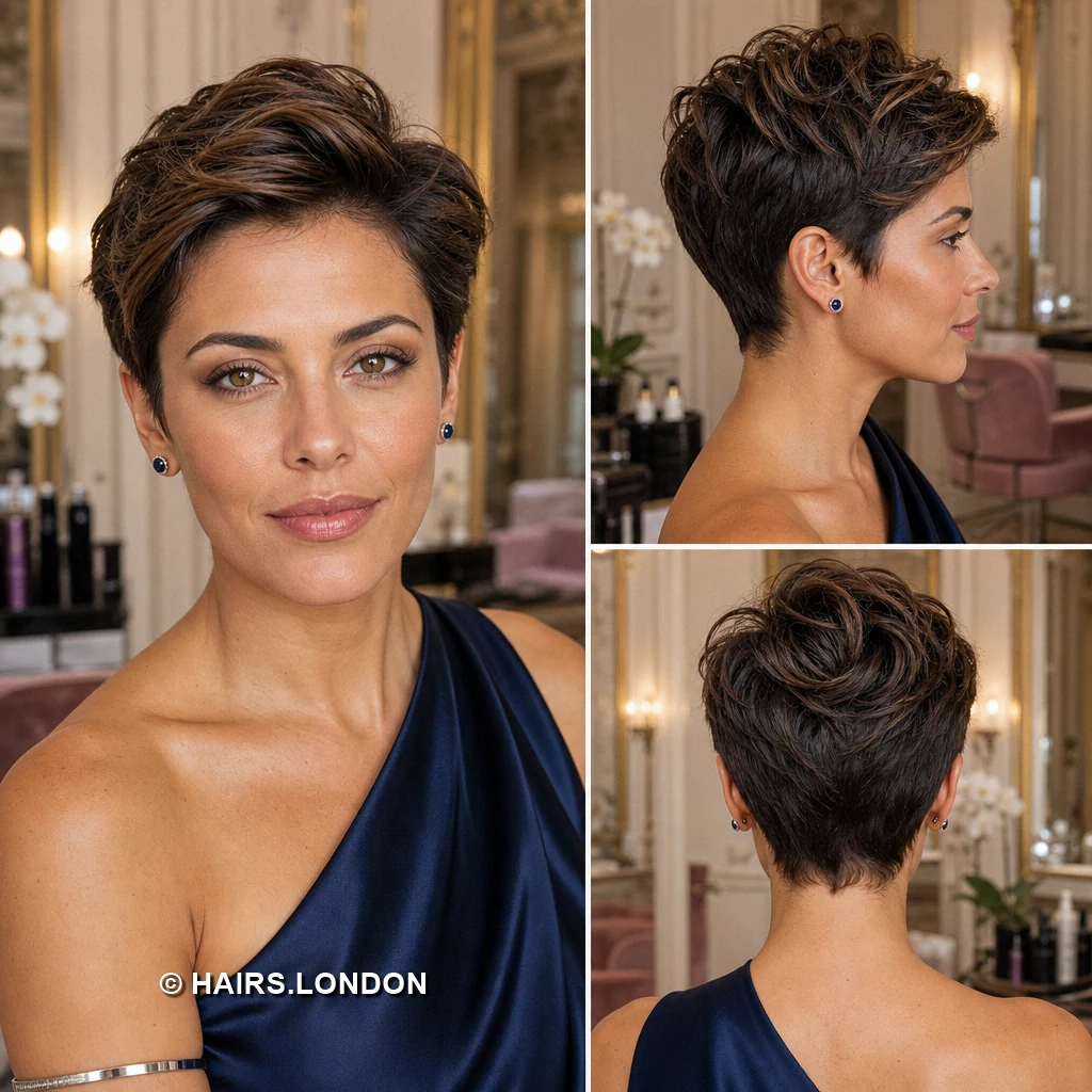 Caramel Feathered Pixie