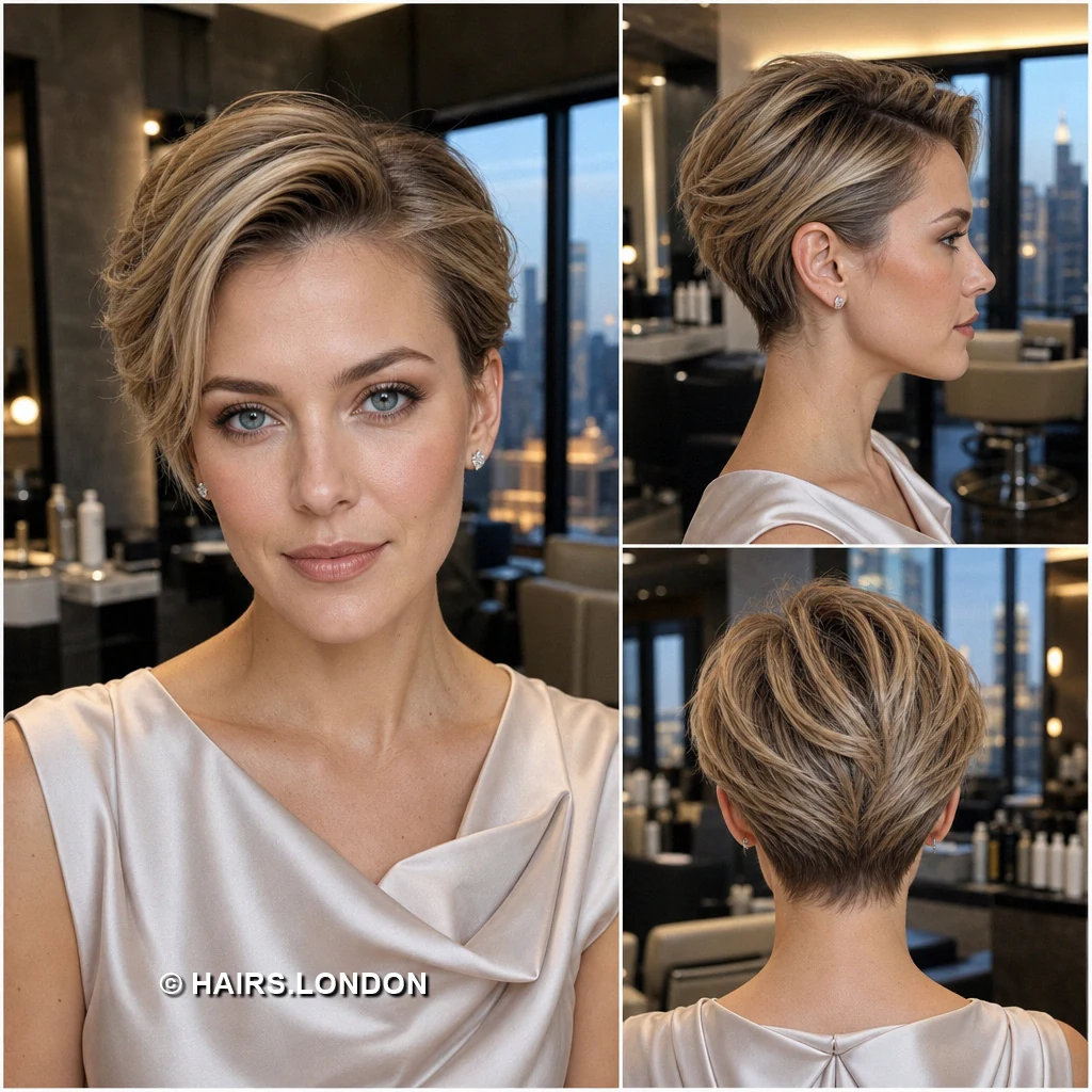 19 Highlighted Pixie Haircuts with Shape, Texture, and Lift Caramel Gentle Pixie