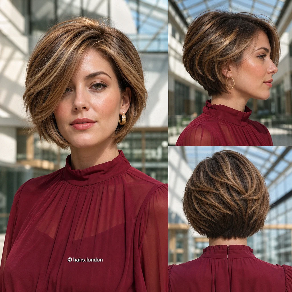 20 Bob Haircut Ideas, From Soft Waves to Sculpted Shapes Caramel Lifted Bob