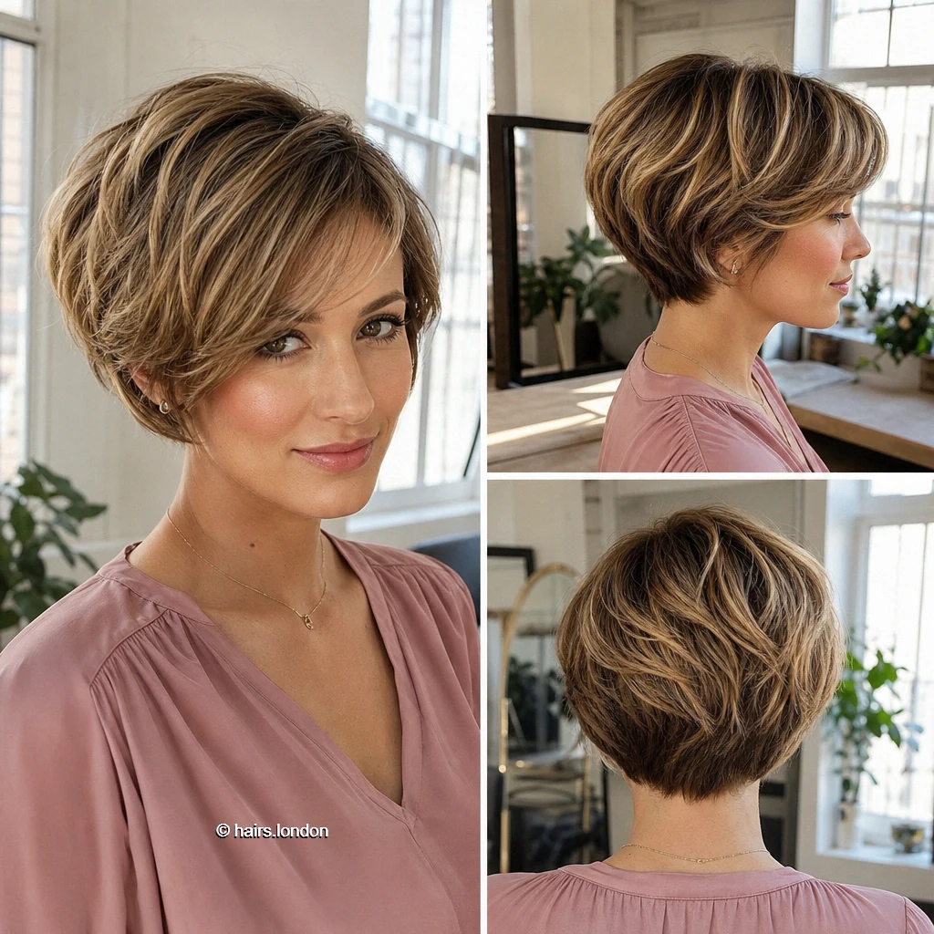 20 Bob Haircut Ideas, From Softly Layered to Sleek and Graduated Caramel Stacked Bob