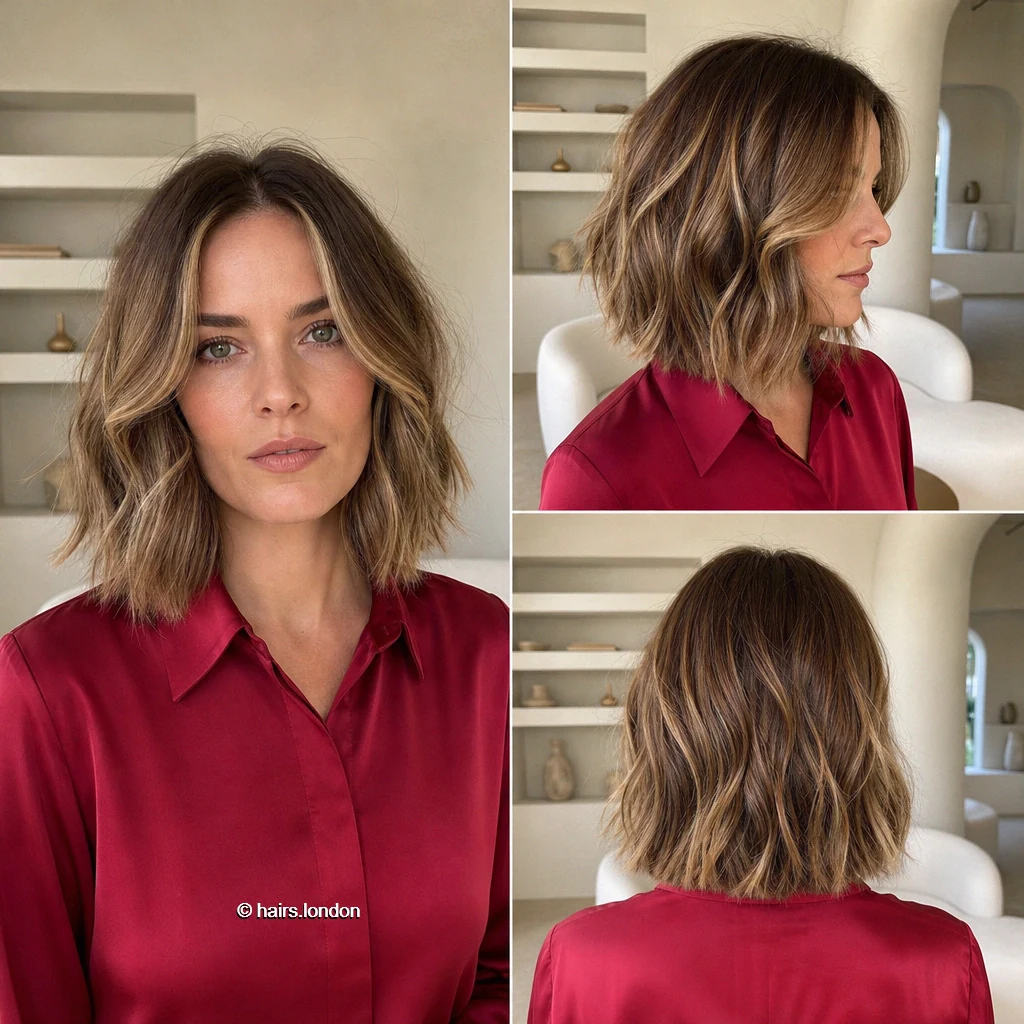 20 Bob Haircuts From Sleek Jawline Shapes to Textured Layers Caramel Tousled Lob