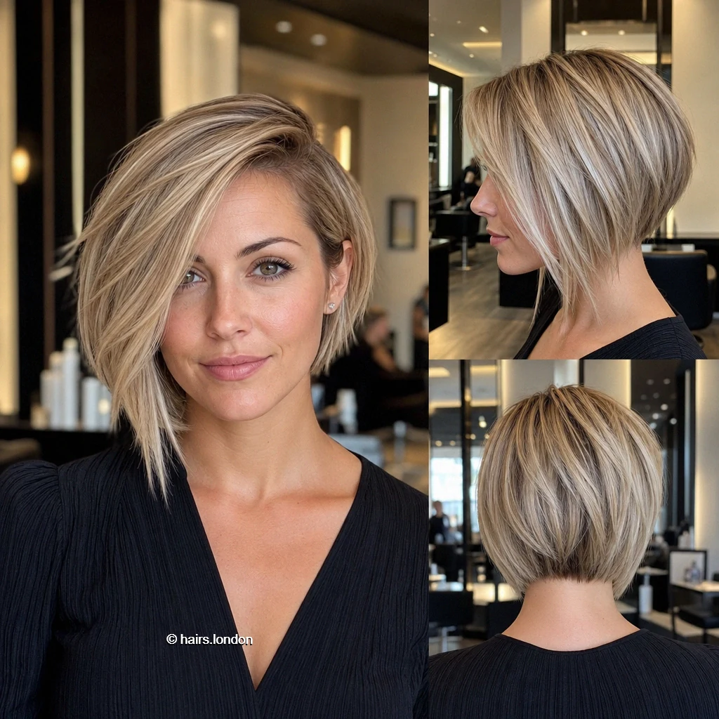 Champagne Inverted Bob
