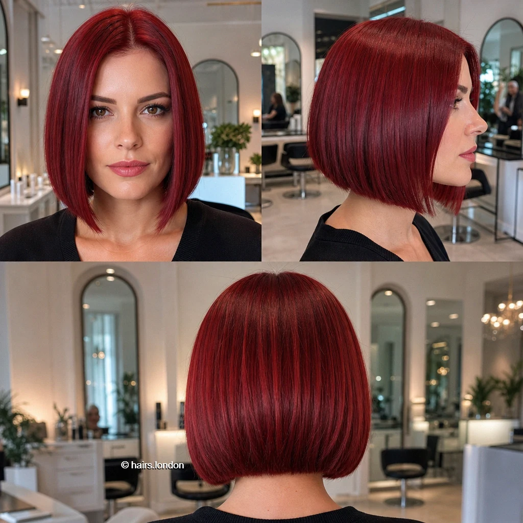 Cherry A-Line Bob