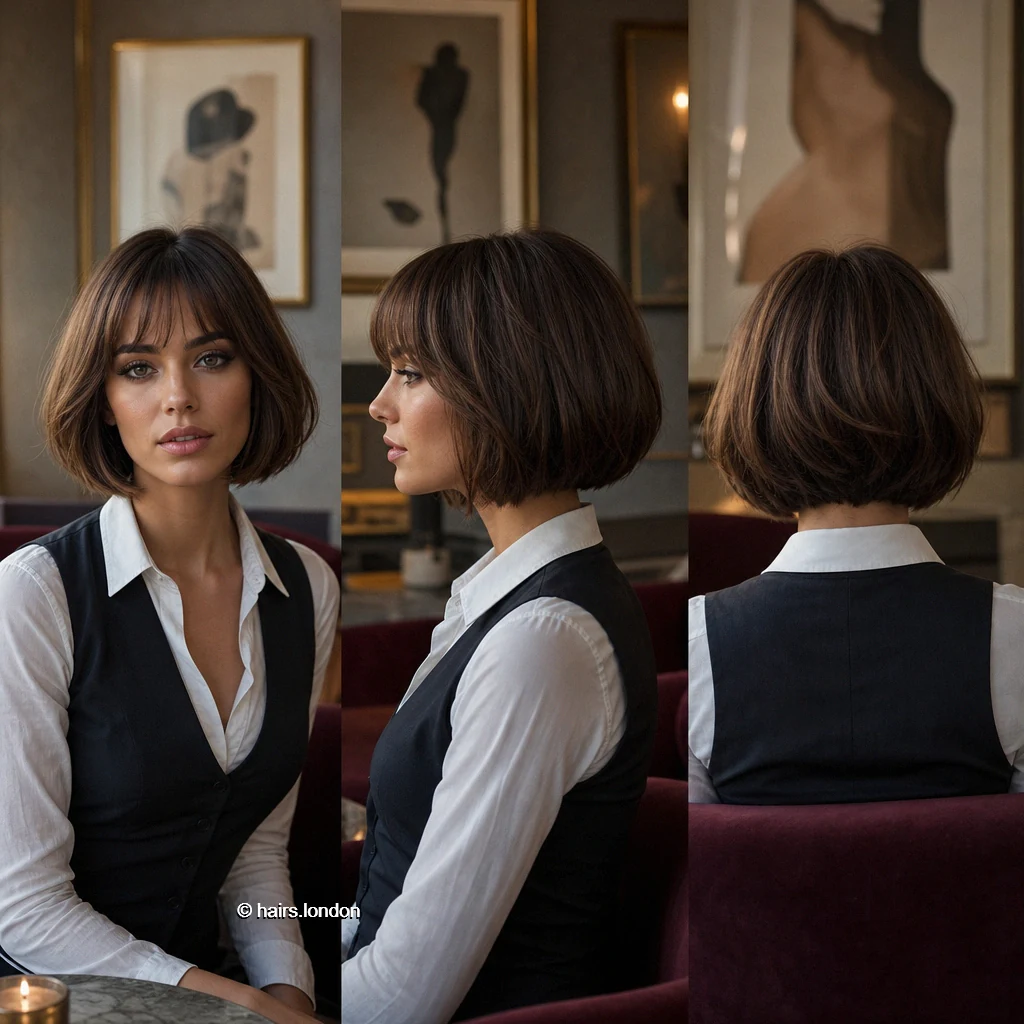 20 Rounded and Layered Bob Haircuts for a Shape That Moves Chestnut Brow Bob