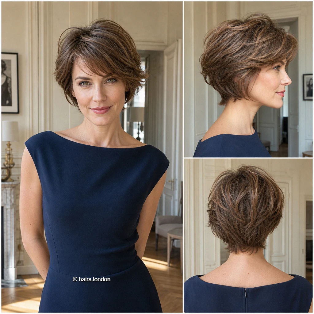 21 Bob Haircut Ideas, From Rounded Shapes to Textured Short Bobs Chestnut Feathered Bob