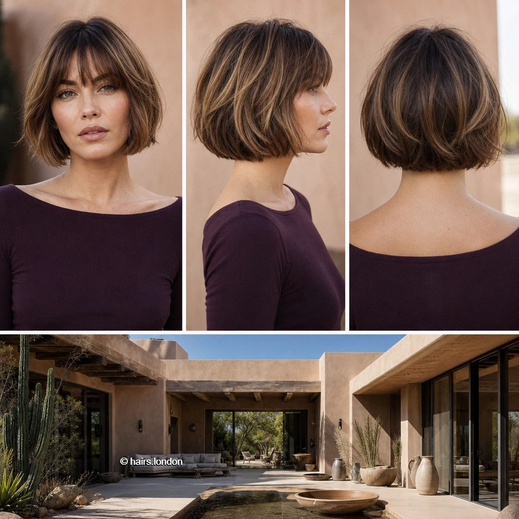 Chestnut Fringed Bob