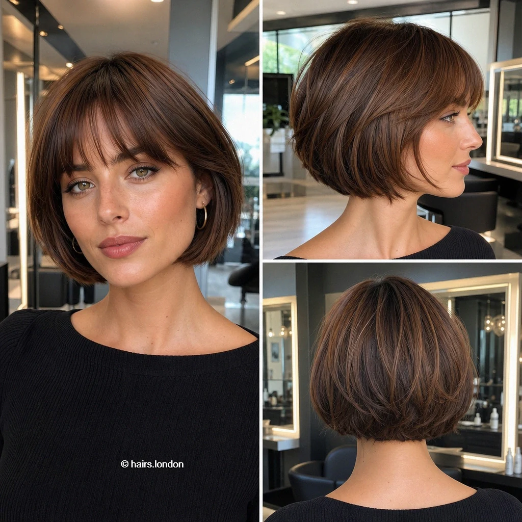Chestnut Fringed Bob