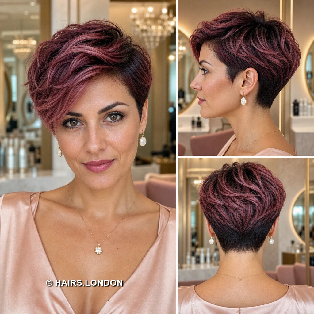 Chestnut Softfringe Pixie