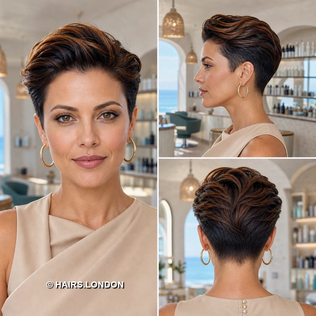 Chestnut Sweptback Pixie