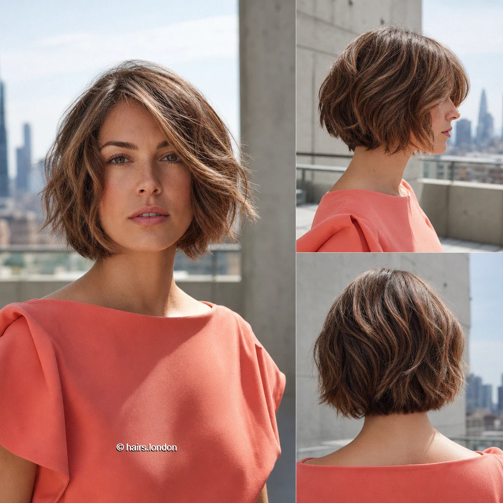 20 Bob Haircut Ideas, From Soft Waves to Sculpted Shapes Chestnut Voluminous Bob