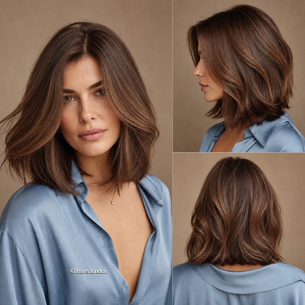 Chestnut Waved Lob