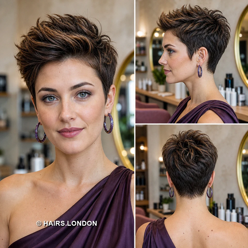 Chocolate Swirled Pixie