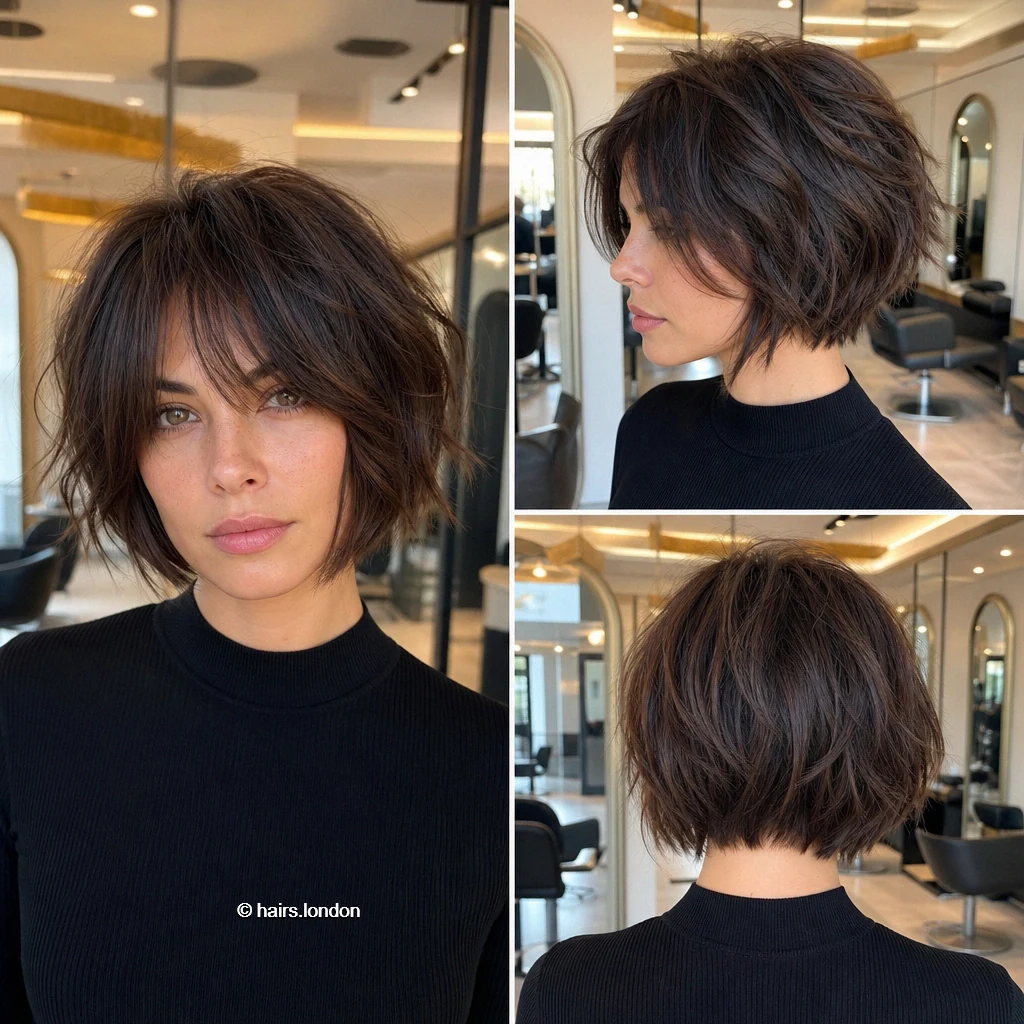 Cocoa Wispy Bob