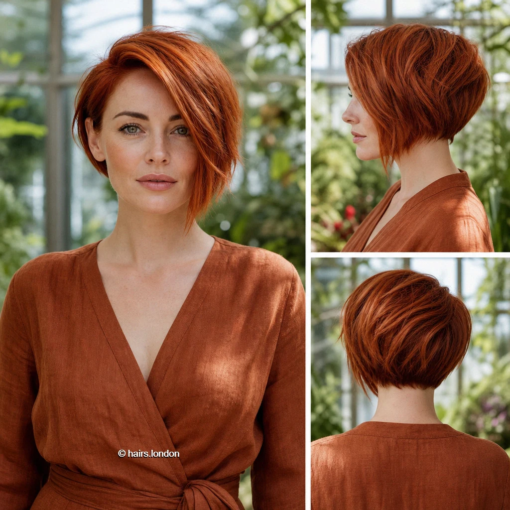 Copper Asymmetric Bob