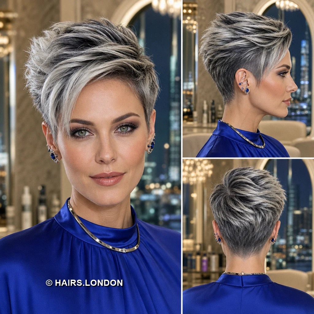 15 Textured Pixie Haircuts With Distinctive Color and Shape Copper Compact Ringlets
