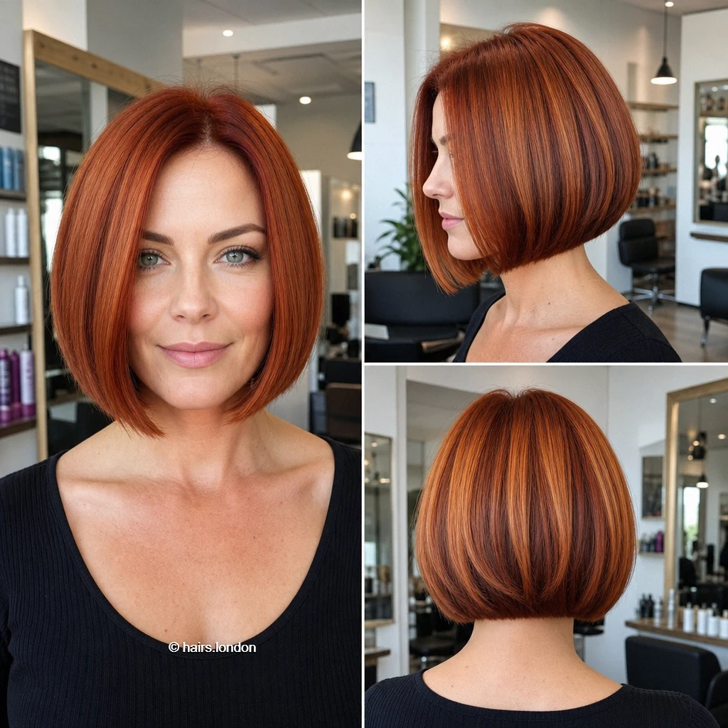 Copper Contoured Bob