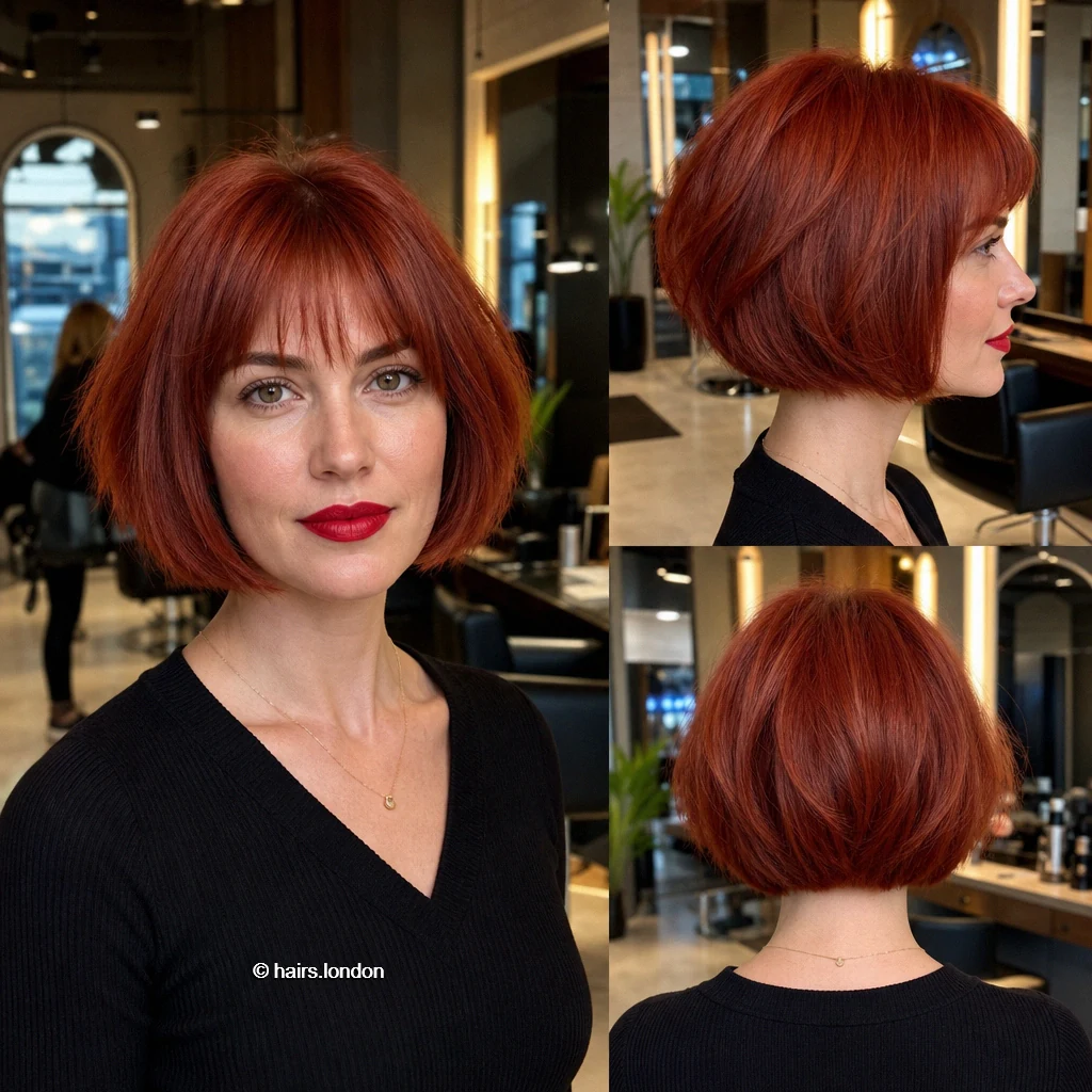 Copper Fringe Bob
