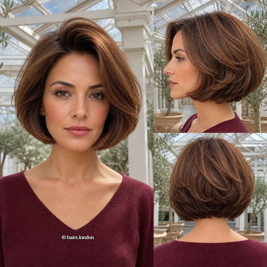 20 Jaw-Length Bob Haircuts and Layered Bobs to Inspire Your Next Cut Copper Layered Bob