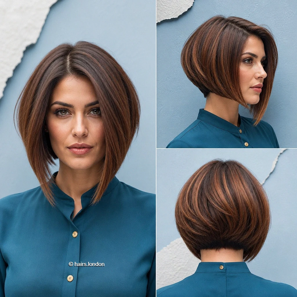 Copper Pointed Bob