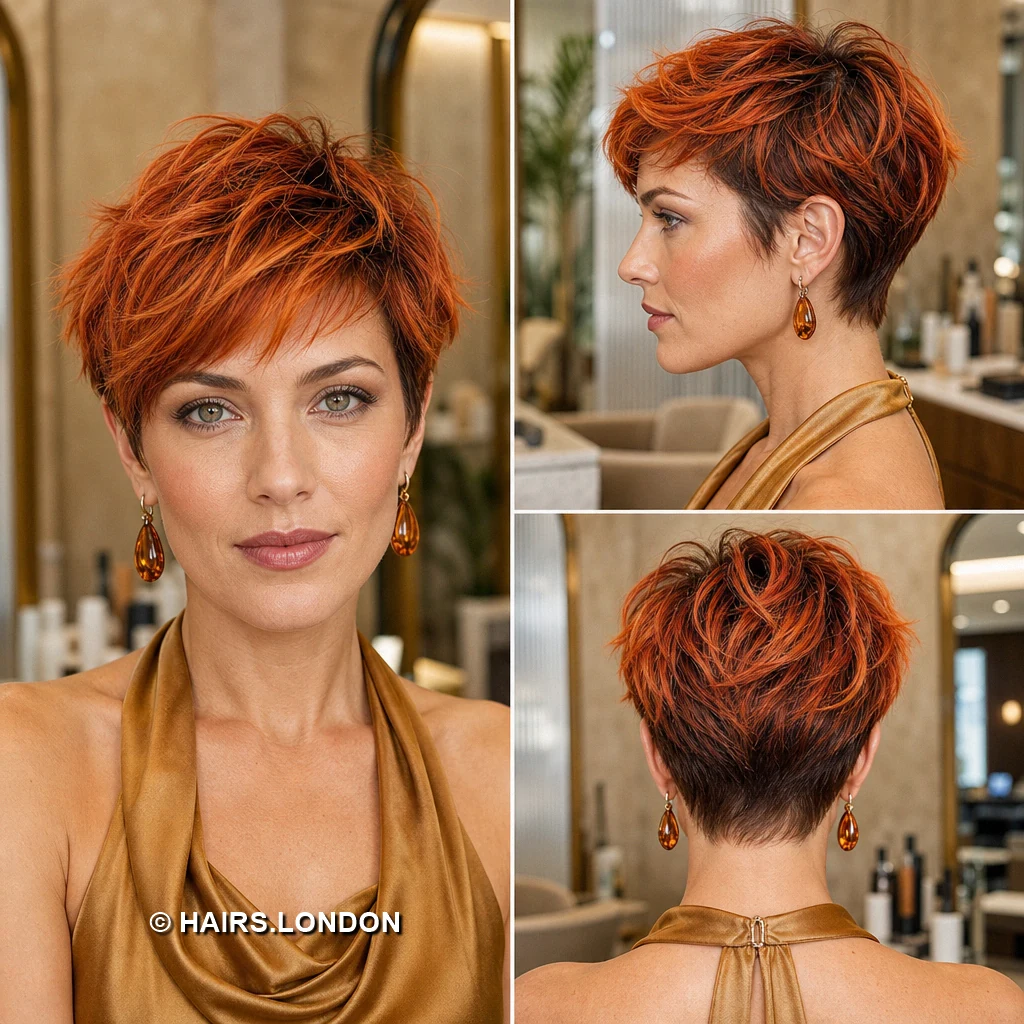 Copper Rumpled Pixie