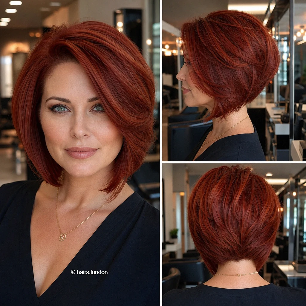 Copper Stacked Bob