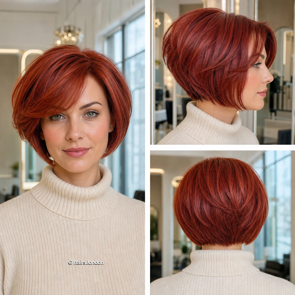 Copper Stacked Bob