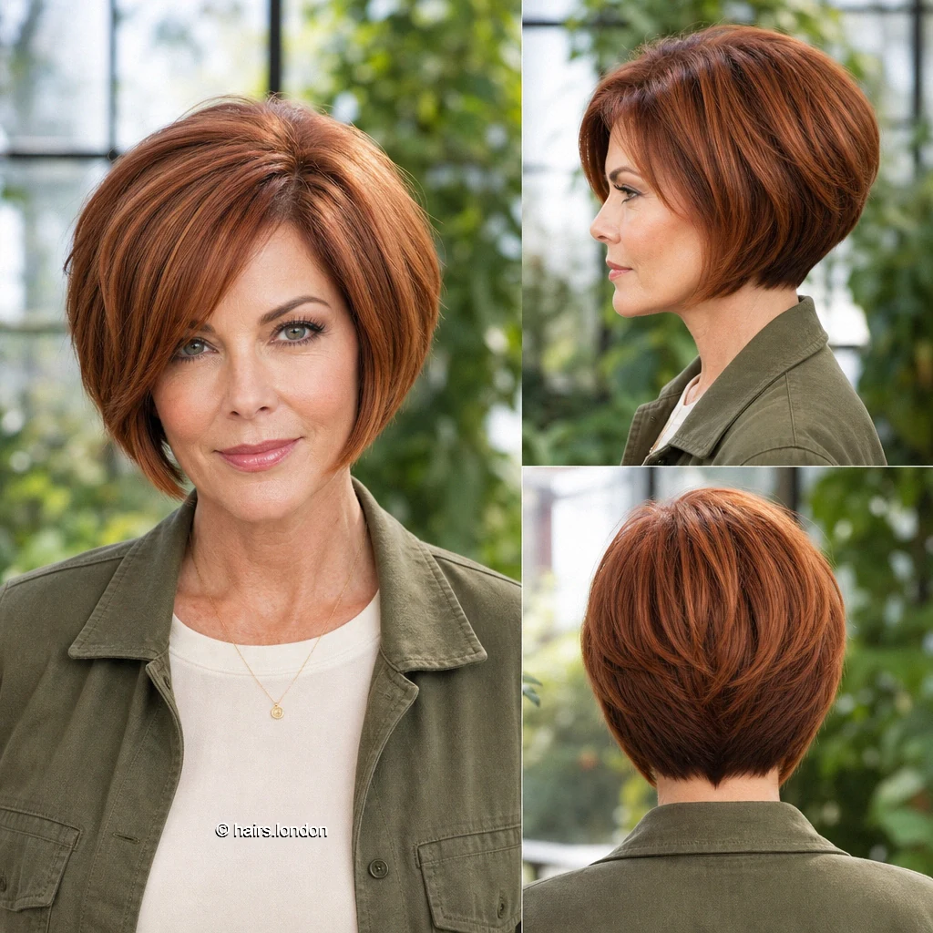 Copper Stacked Bob