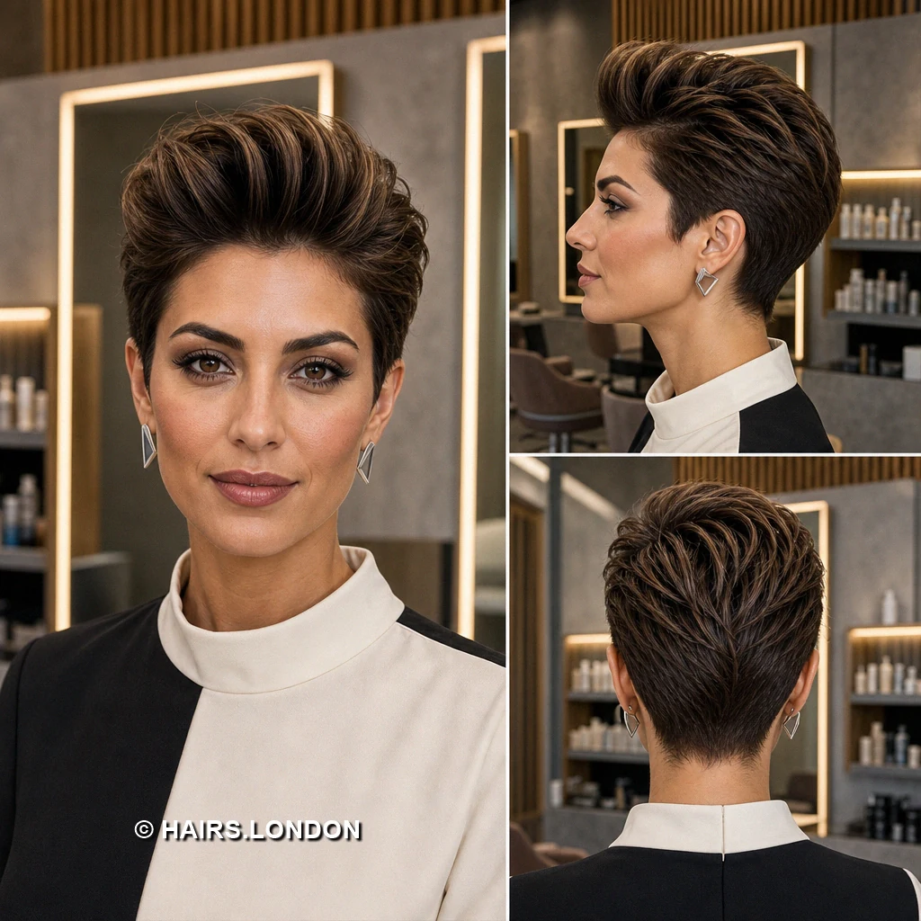 14 Textured Pixie Cuts with Sweeping Fringes, Curls, and Color Copper Tousled Pixie