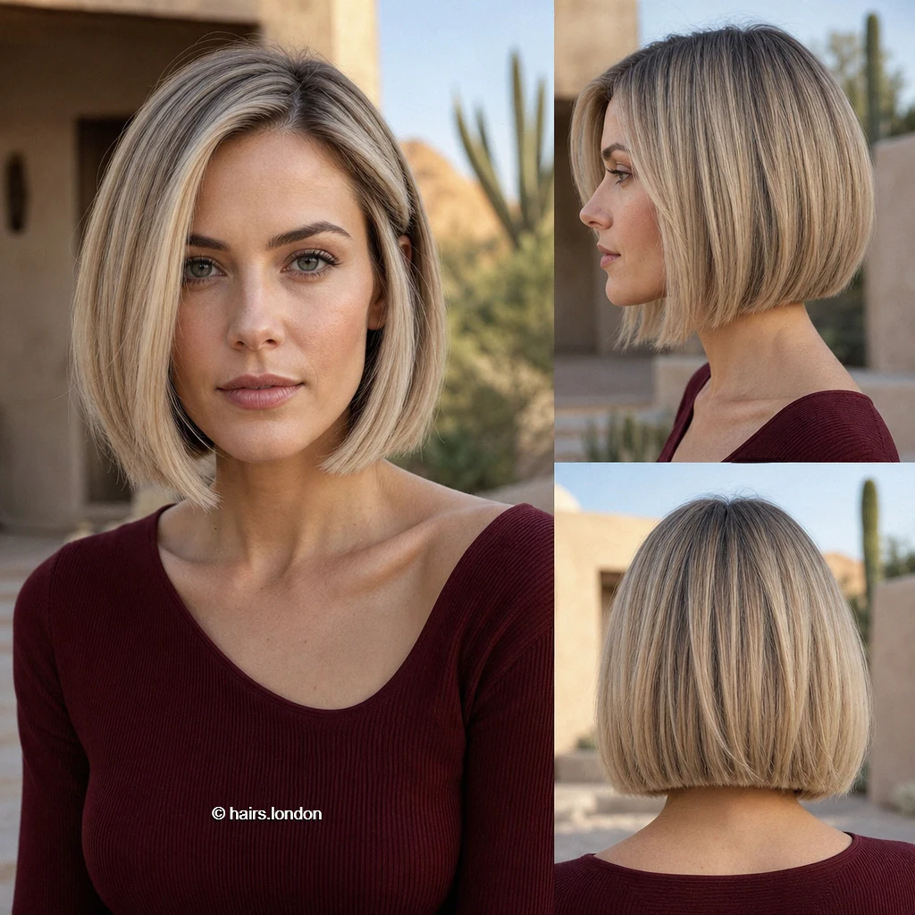 20 Blonde Bob Haircuts, from Tousled Jaw-Length Cuts to Layered Lobs Cream Swept Bob
