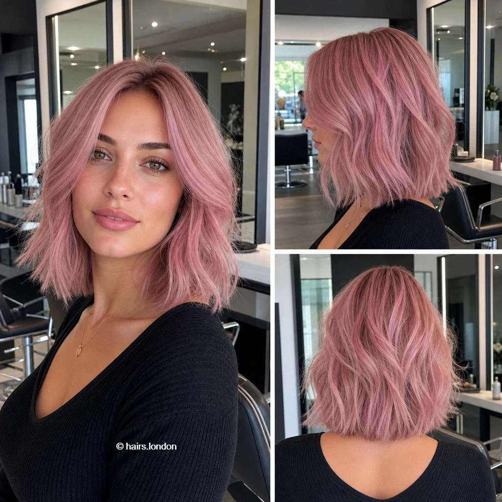 Dusty Wavy Bob