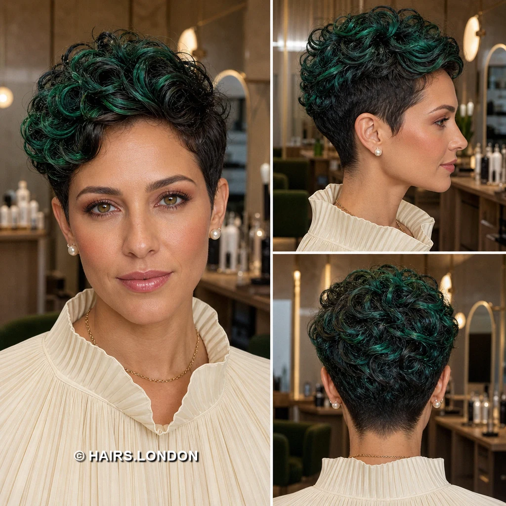 Emerald Curly Taper