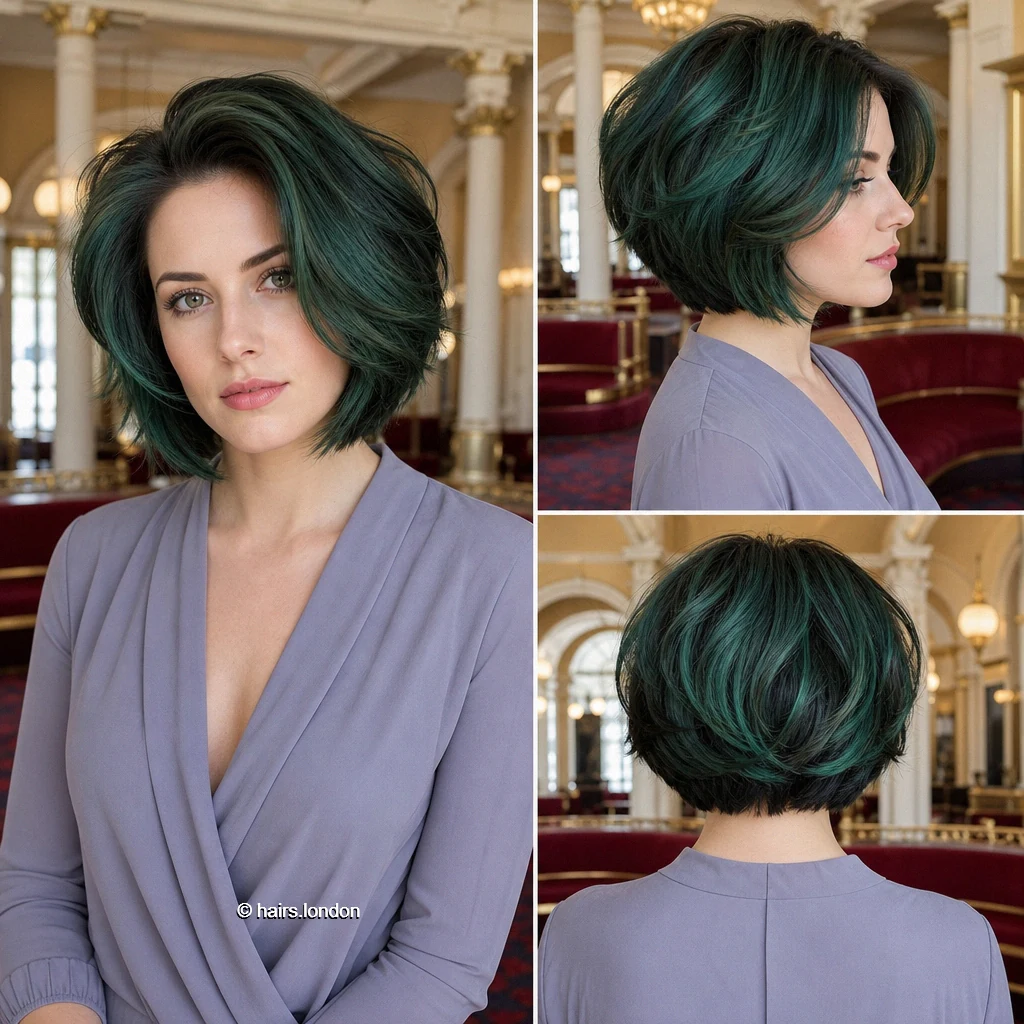Emerald Rounded Bob