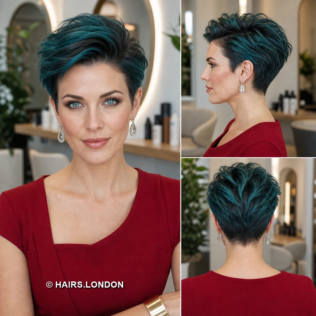 Emerald Spiked Pixie