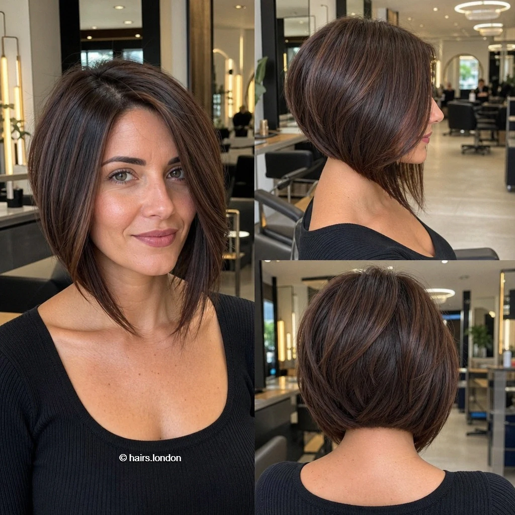 Espresso Angled Bob