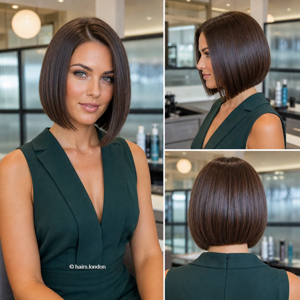 Espresso Angled Bob