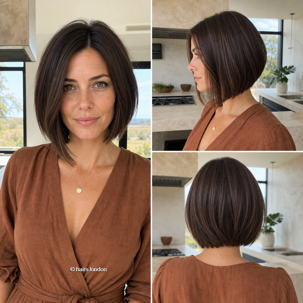 20 Bob Haircut Ideas, From Soft Waves to Sculpted Shapes Espresso Curved Bob