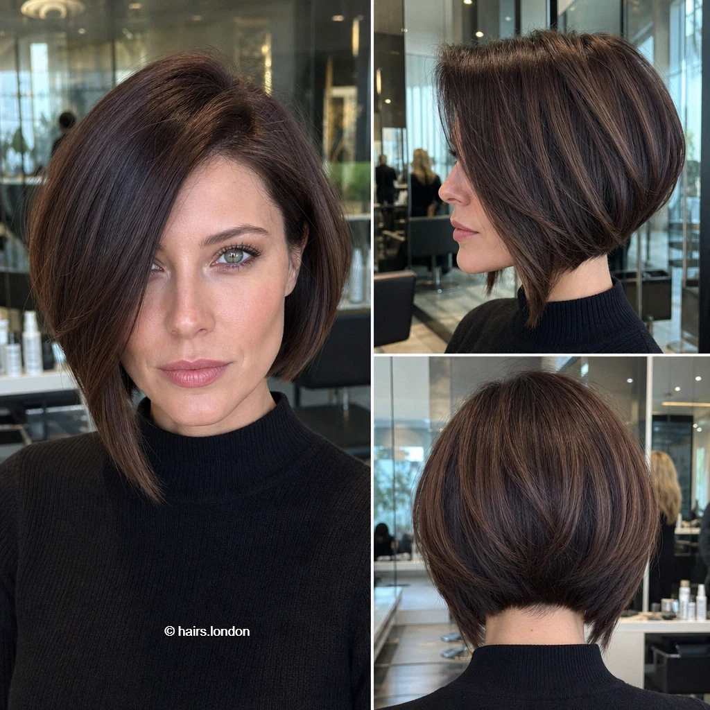 Espresso Elongated Bob