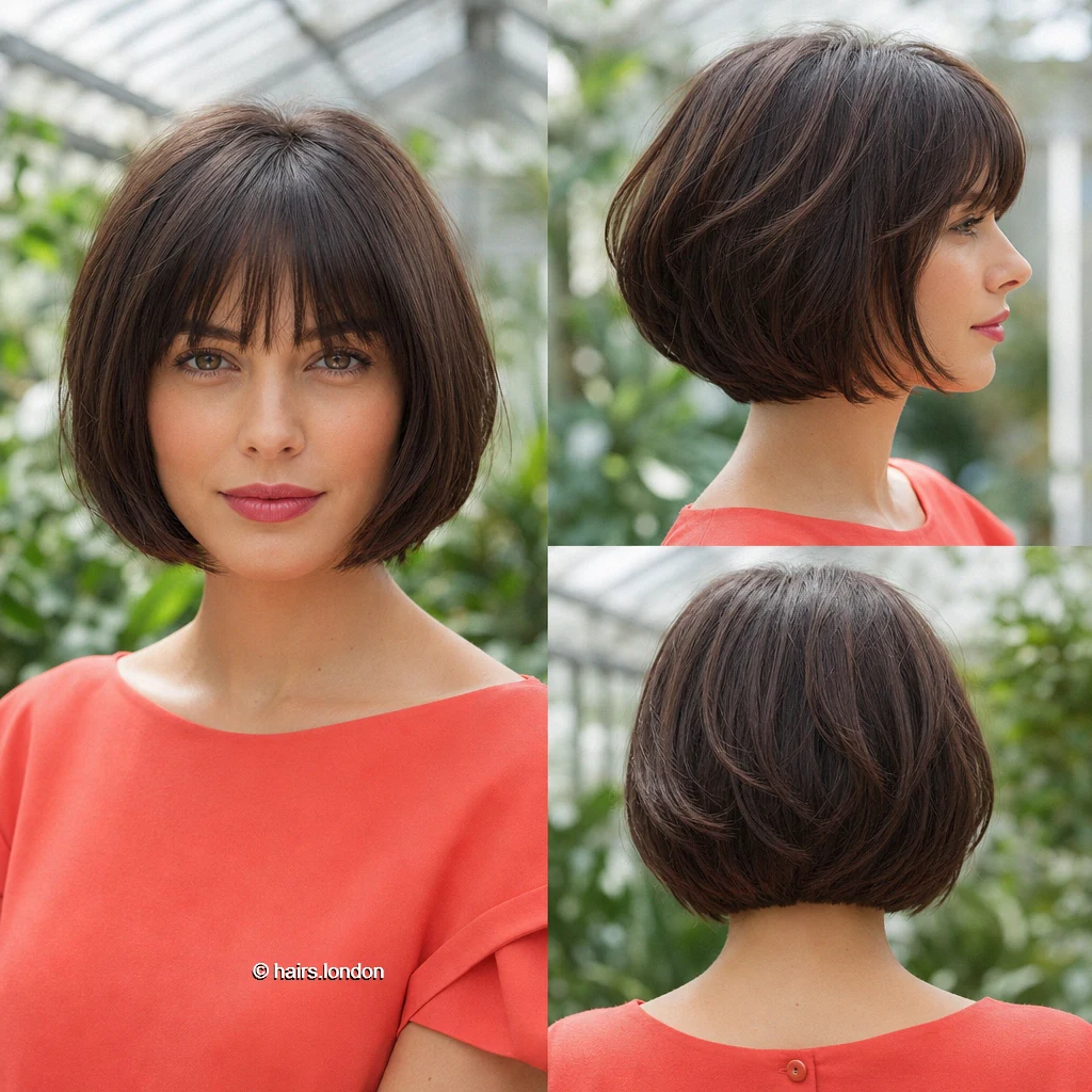 20 Jaw-Length Bob Haircuts and Layered Bobs to Inspire Your Next Cut Espresso Fringed Bob