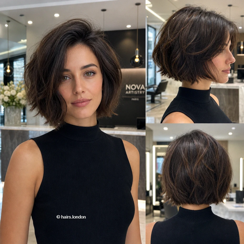 Espresso Sidefringe Bob