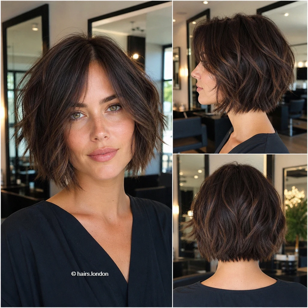 Espresso Wavy Bob