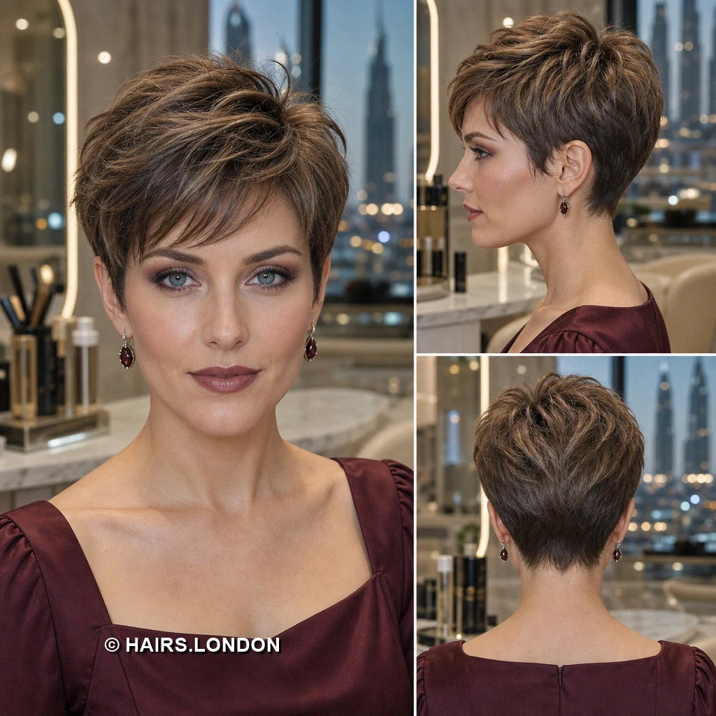 Espresso Wispy Pixie