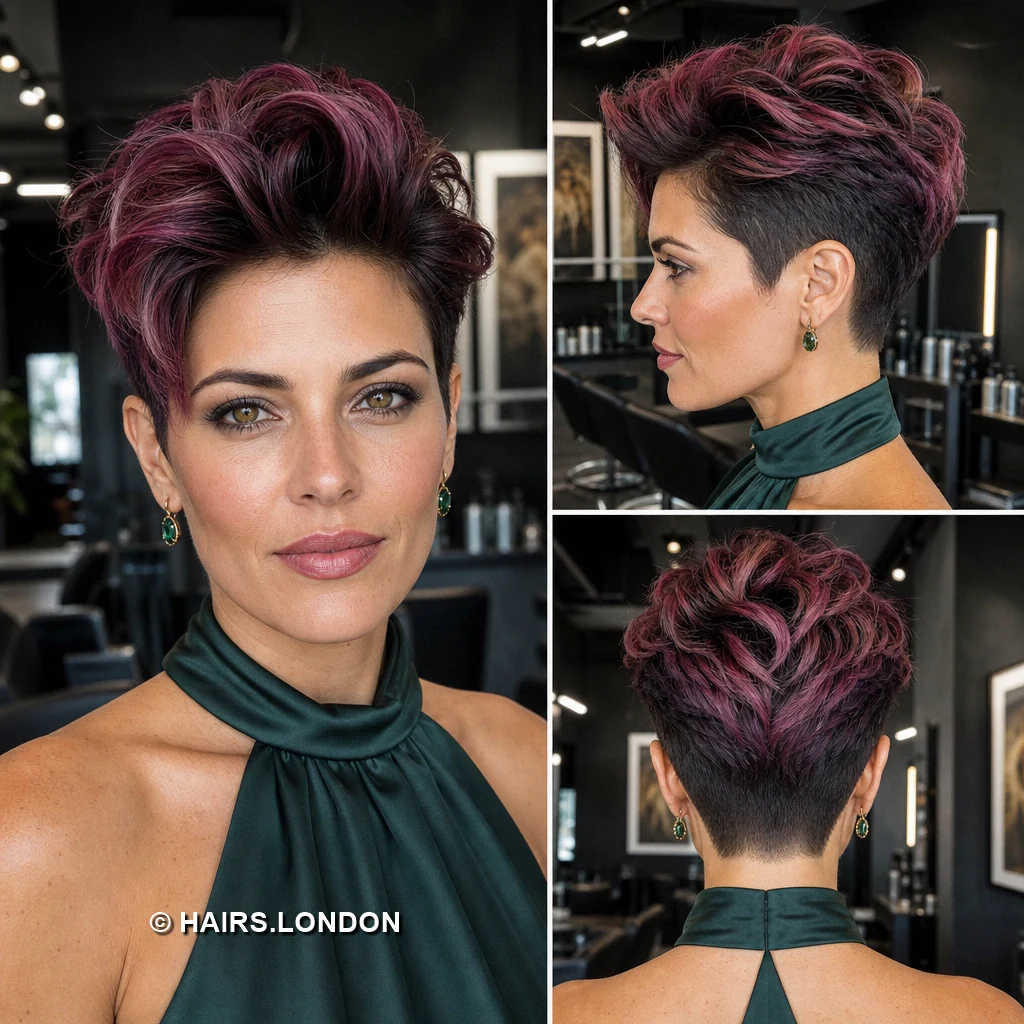 Fuchsia Sweeping Taper