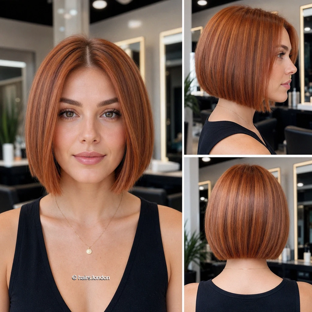 Ginger Curved Bob