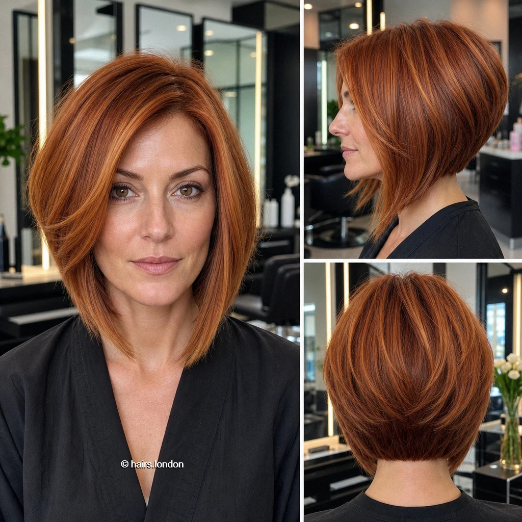 20 Red Bob Haircuts, From Sleek Angles to Textured Layers Ginger Framing Bob