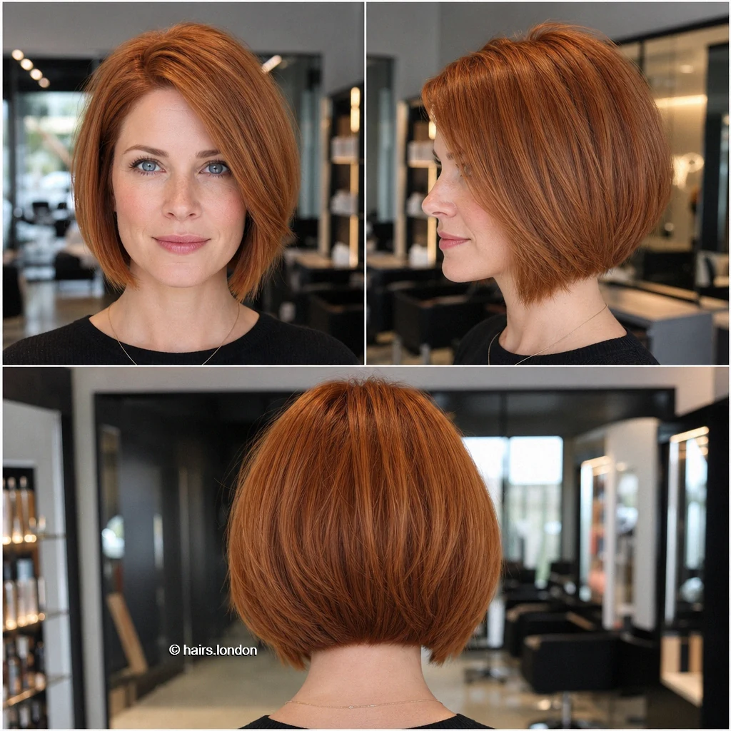 Ginger Tapered Bob
