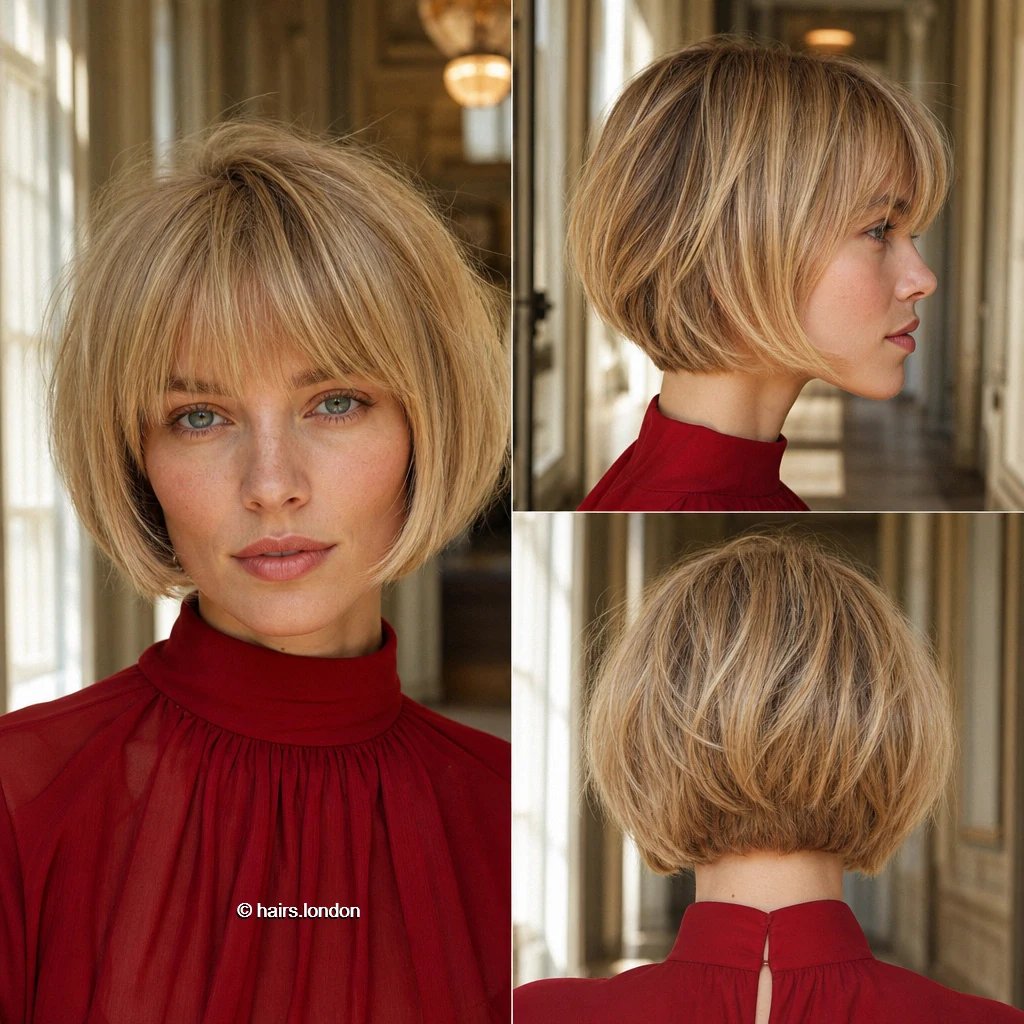 Golden Fringed Bob